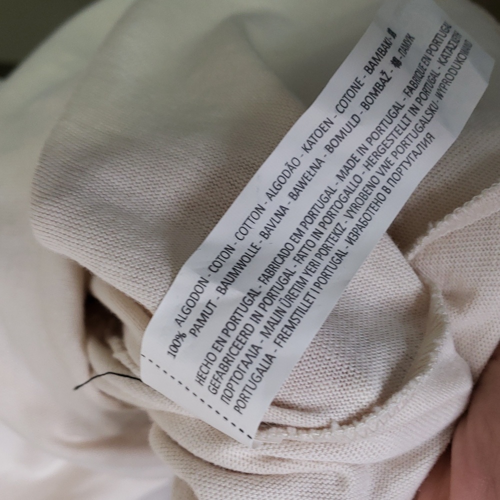Zara Cream Tiered Midi Dress NWOT - Picture 6 of 6